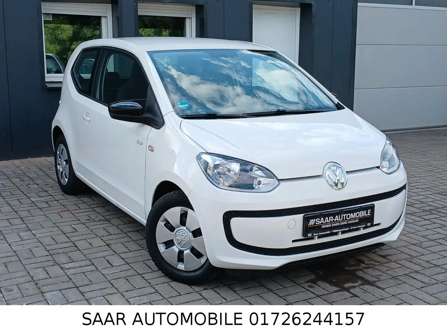Volkswagen up! cup up! 1.0 KLIMAANLAGE/EURO5 Weiß - 1