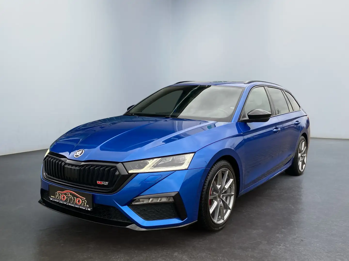 Skoda Octavia Combi RS 2.0 TDI Plus 4xSHZ ACC KAM PDC Blau - 2