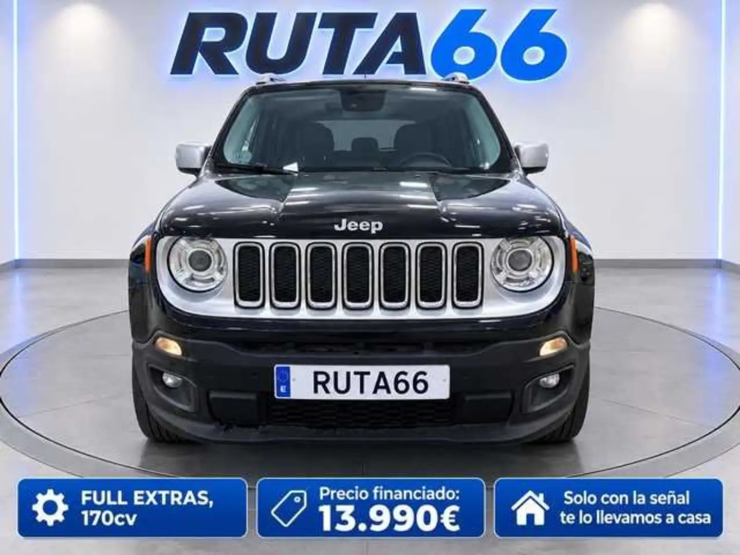 Jeep Renegade 1.4 Multiair Limited 4x4 AD 125kW Aut. Negro - 2