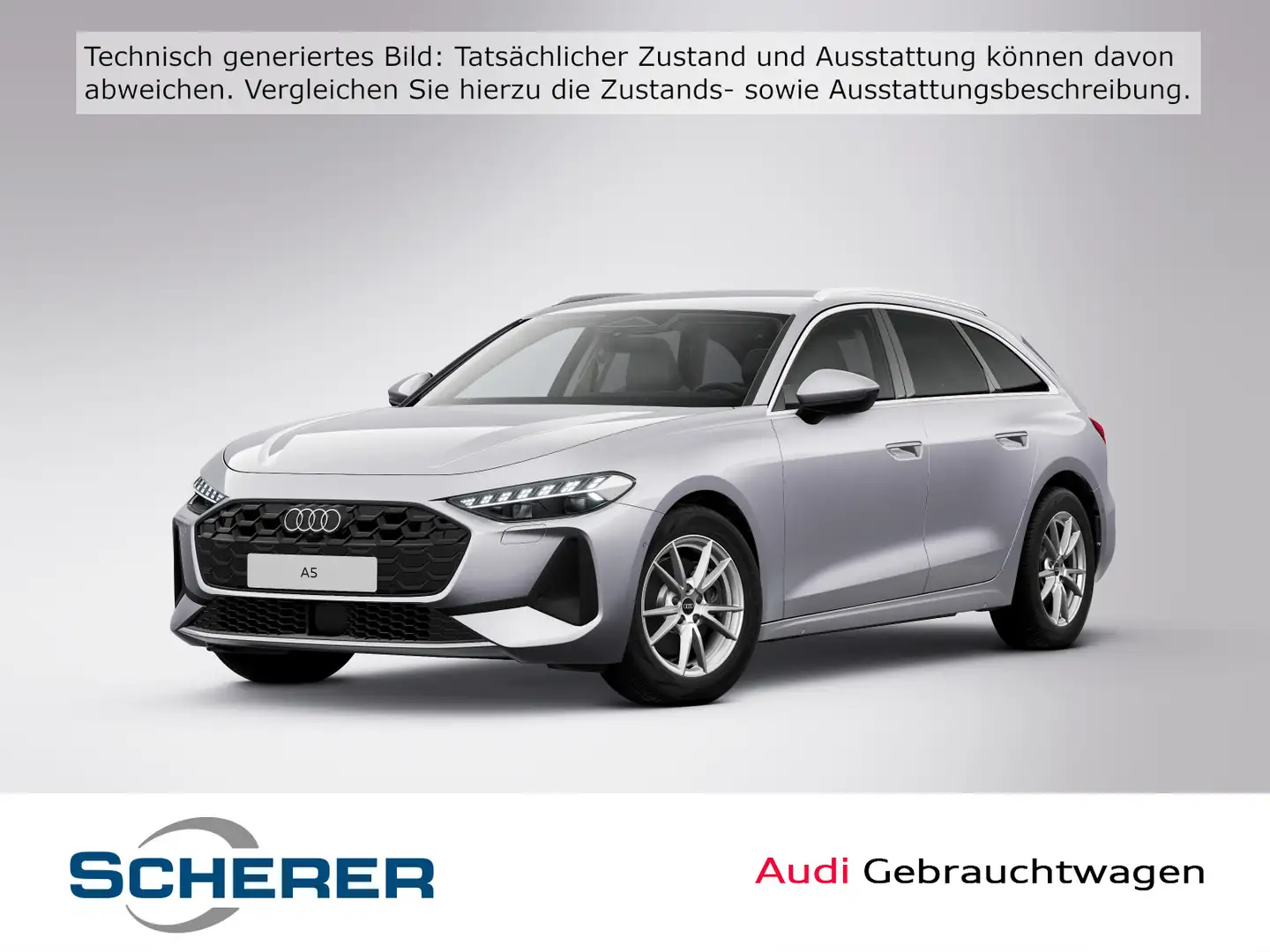 Audi A5 2.0 TFSI LED NAVI RÜCKFAHRKAMERA SITZHE Silber - 1