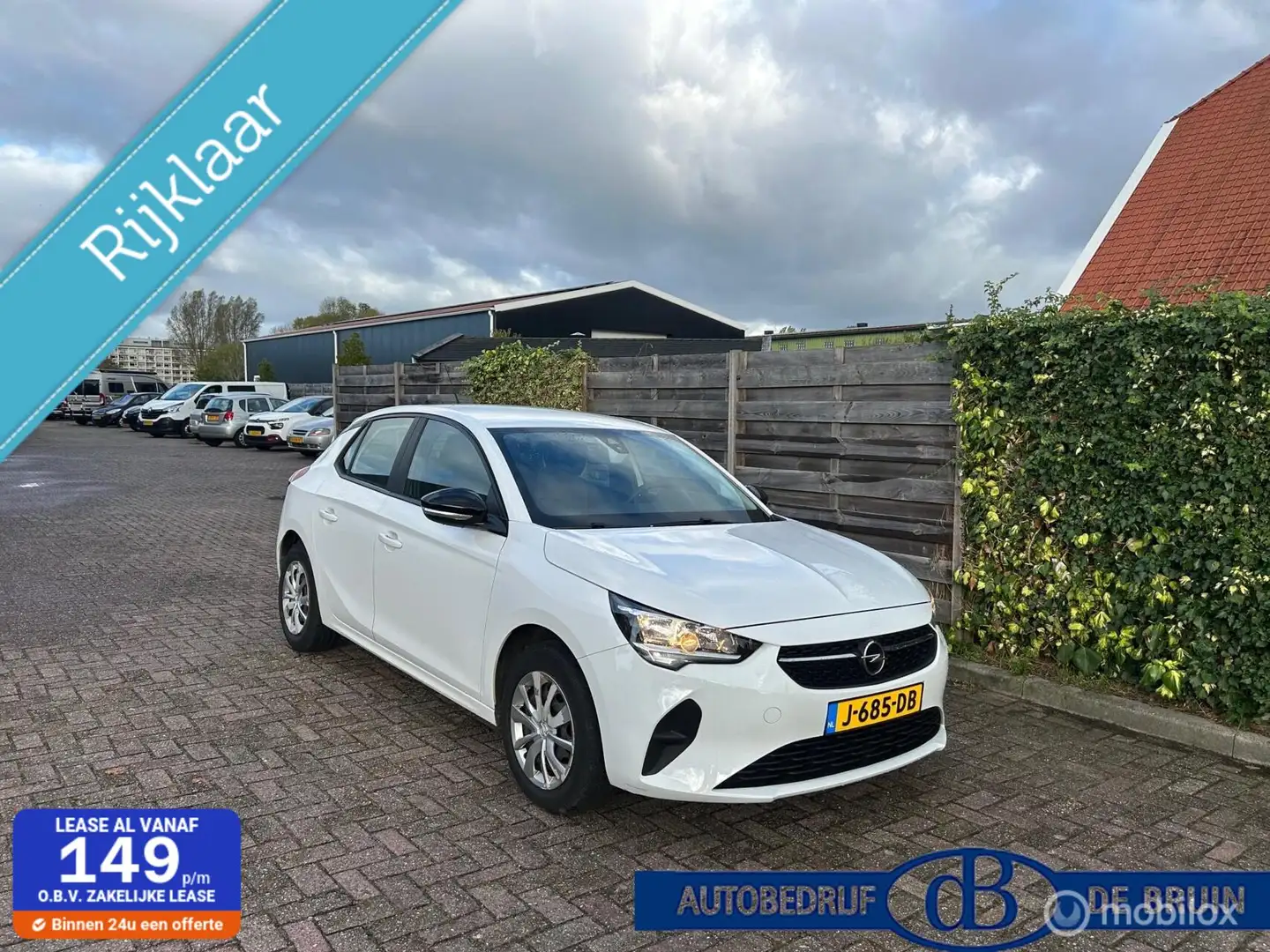 Opel Corsa 1.2 Edition Blanc - 1