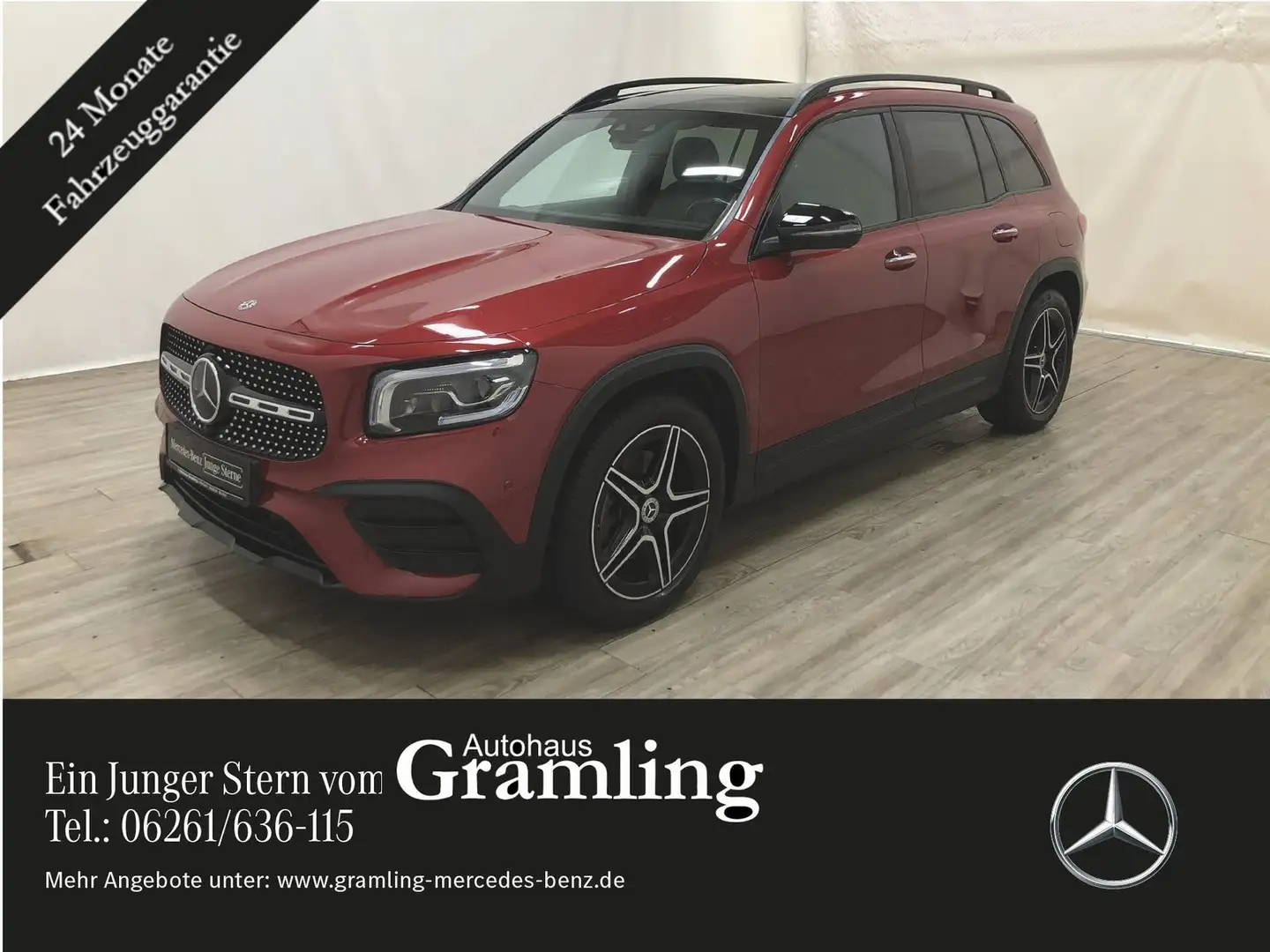 Mercedes-Benz GLB 220 d 4M AMG NIGHT*Pano*Dist*MULTIBEAM*Kamera Rot - 1