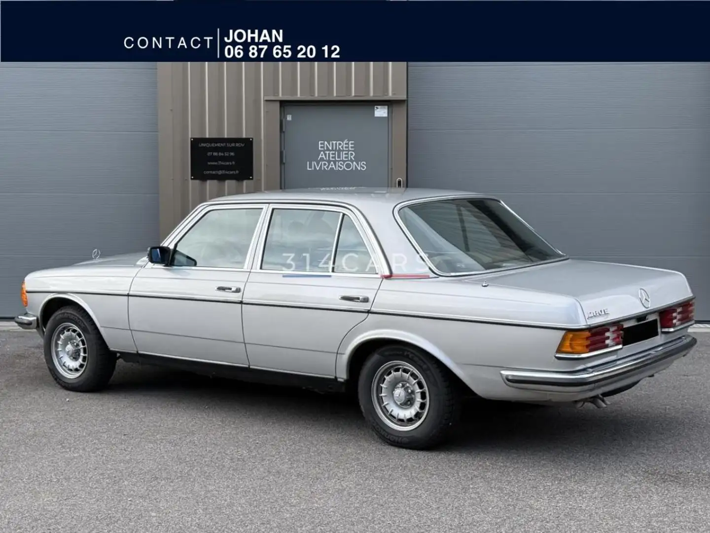Mercedes-Benz E 280 W123 280e Gris - 2
