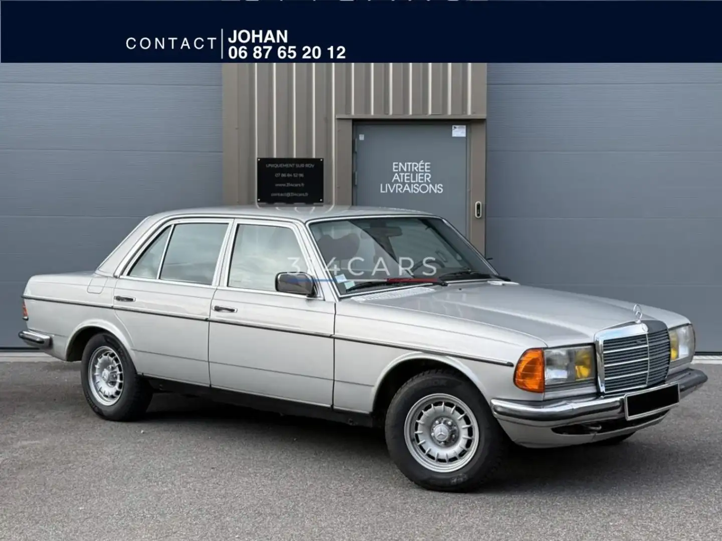 Mercedes-Benz E 280 W123 280e Gris - 1
