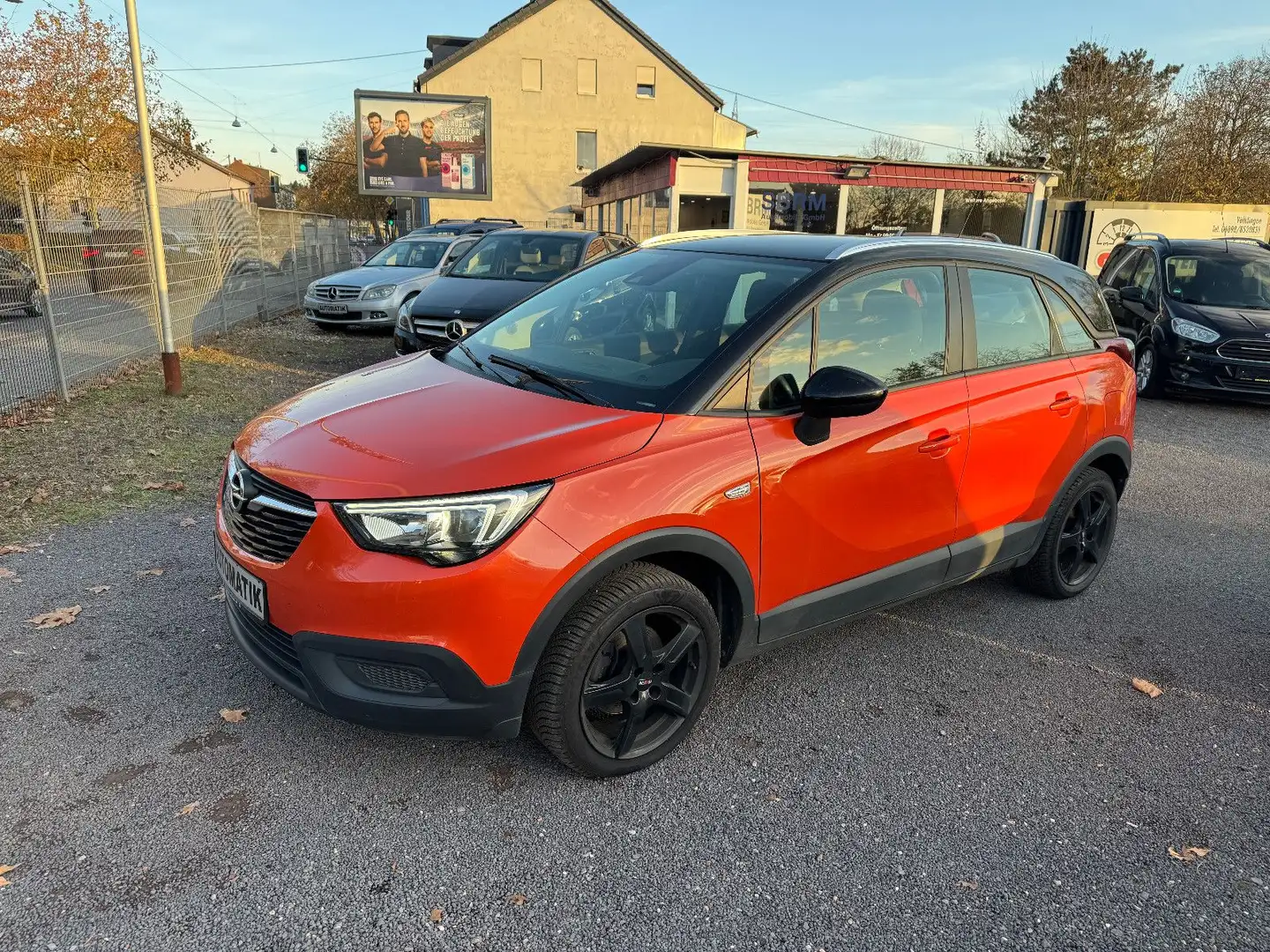 Opel Crossland X Automatik TÜV/Insp/Zahnriemen Neu Orange - 1