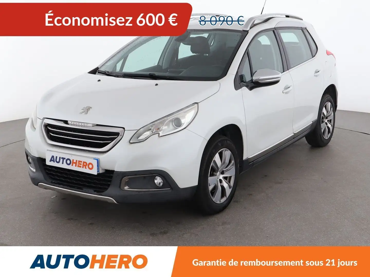 Peugeot 2008 1.2 PureTech Allure Business Blanc - 1
