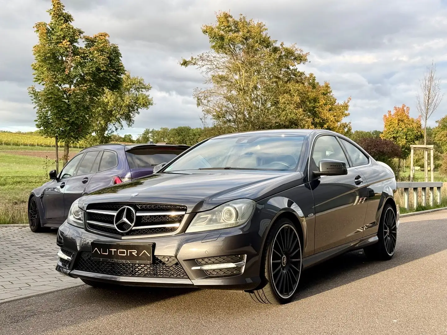 Mercedes-Benz C 250 CDI Coupe AMG Edition C |SHZ|KLIMA|ILS| Gris - 2