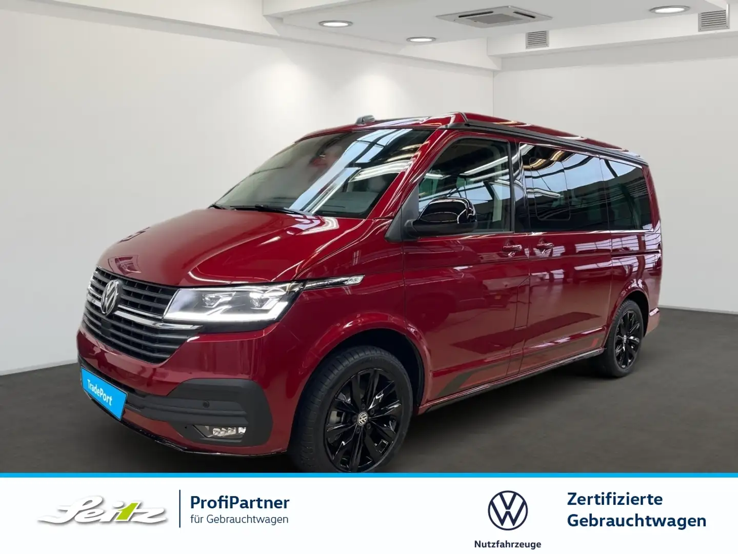 Volkswagen T6.1 California Beach Tour Edition 2.0 TDI KR Beach Tour Edition * Rot - 1