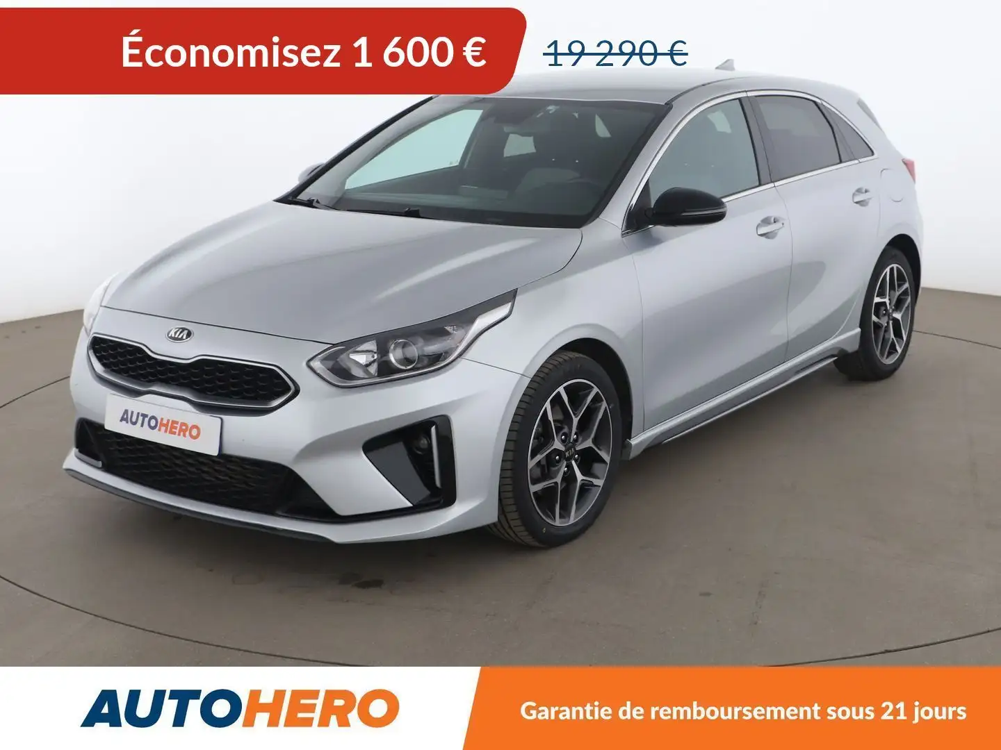 Kia Ceed / cee'd 1.6 CRDi ISG MHEV GT Line DCT7 Gris - 1
