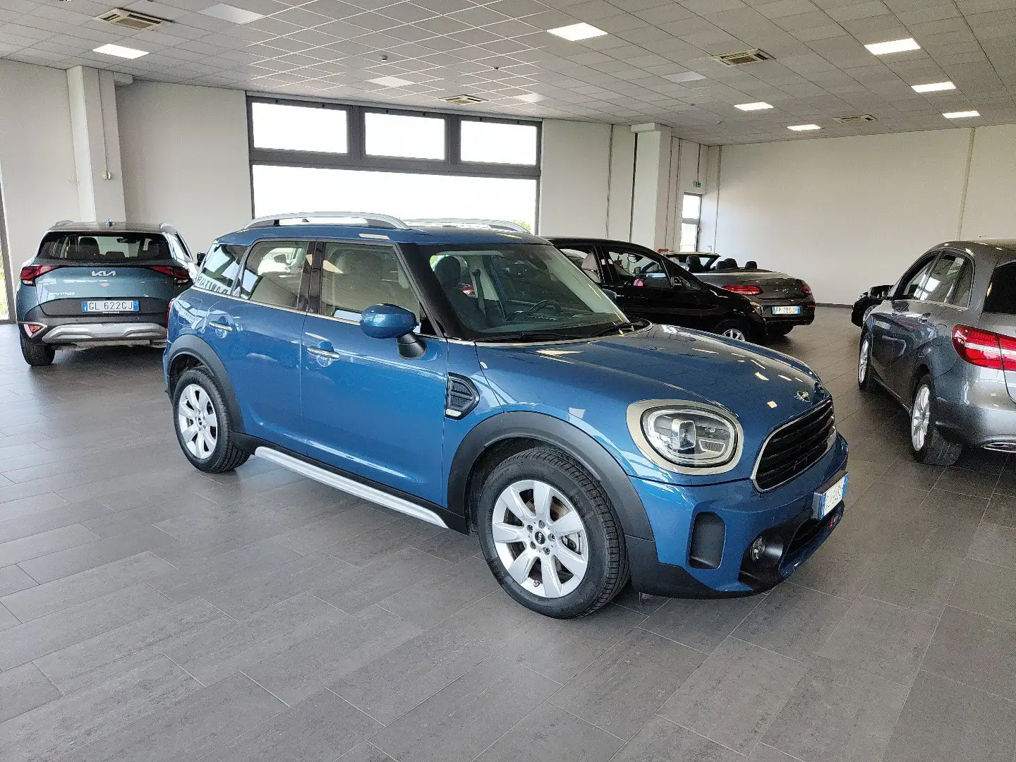 MINI Cooper D Countryman 2.0 Auto Navi Cruise CarPlay Fari LED Azul - 2