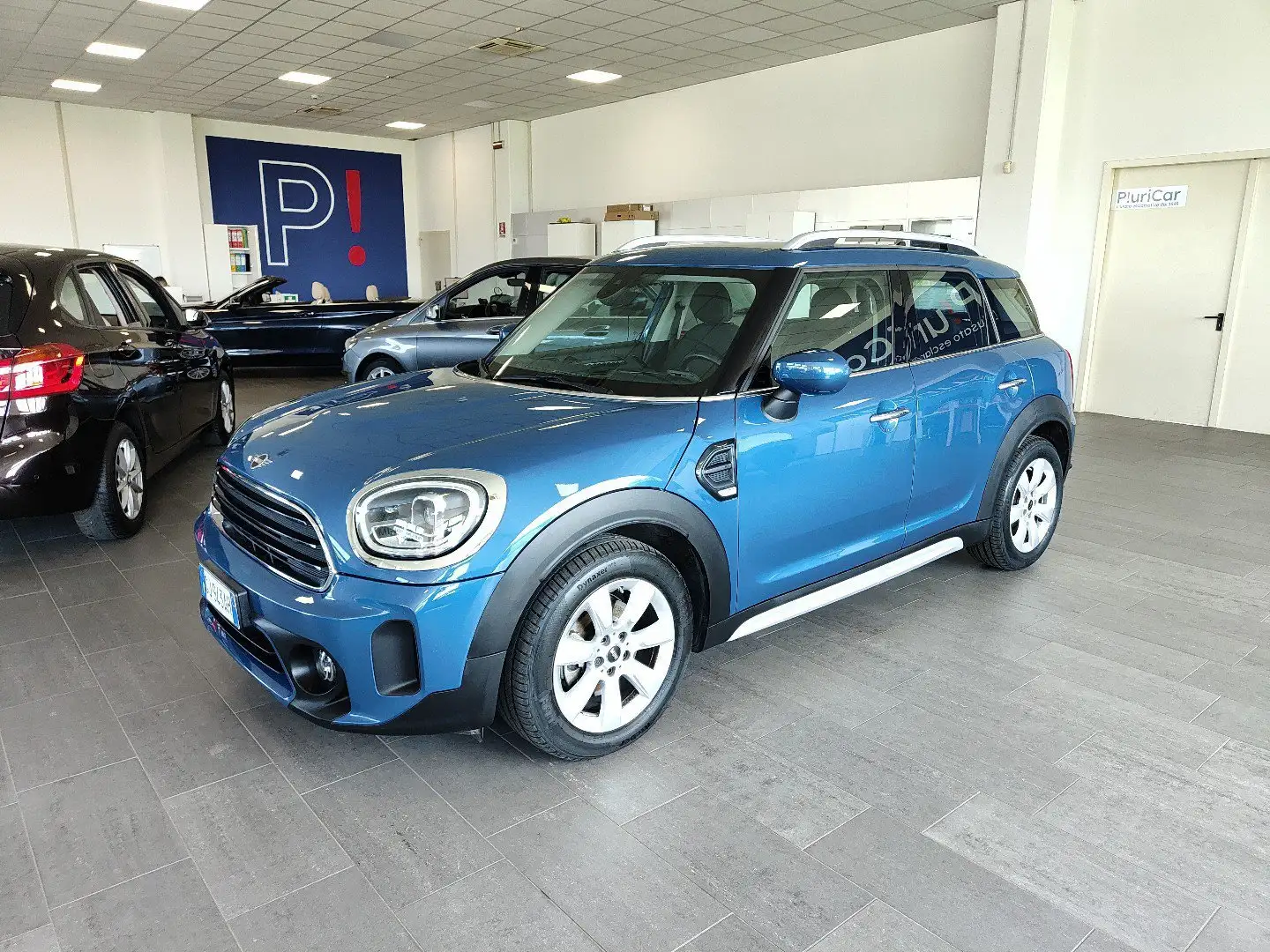 MINI Cooper D Countryman 2.0 Auto Navi Cruise CarPlay Fari LED Azul - 1