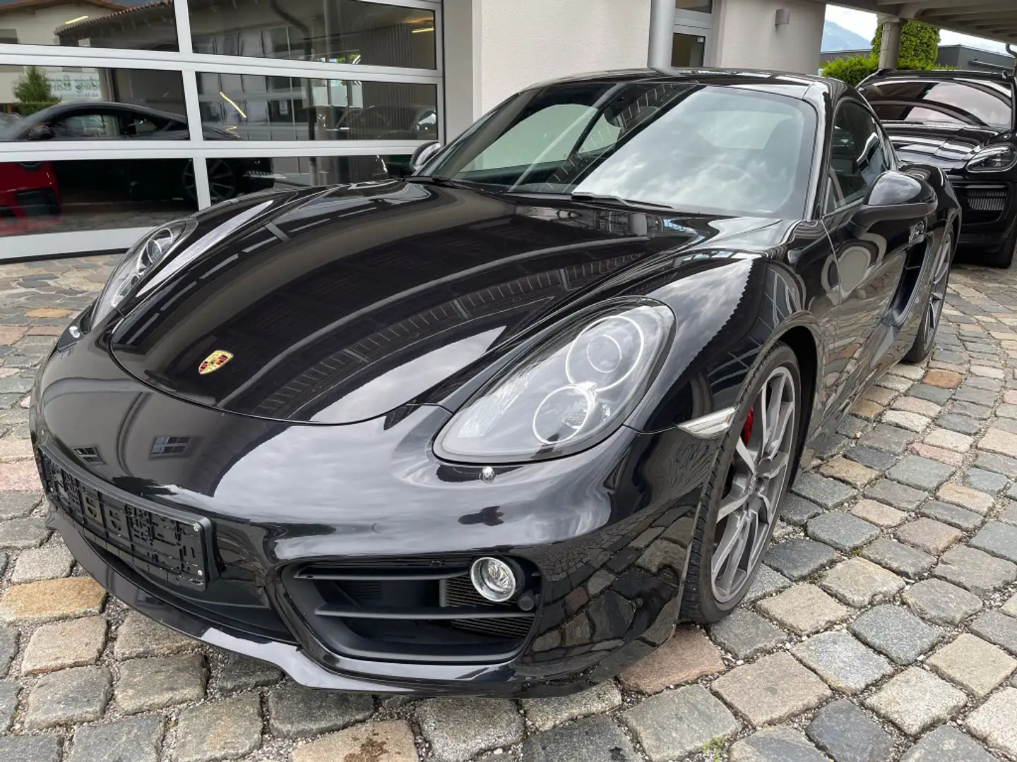 Porsche Cayman 981 S PDK|SportAGA|SpoSi|Navi|Service neu Schwarz - 1