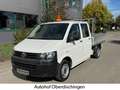 Volkswagen T5 Transporter Pritsche Pritsche Doppelkabine Weiß - thumbnail 1