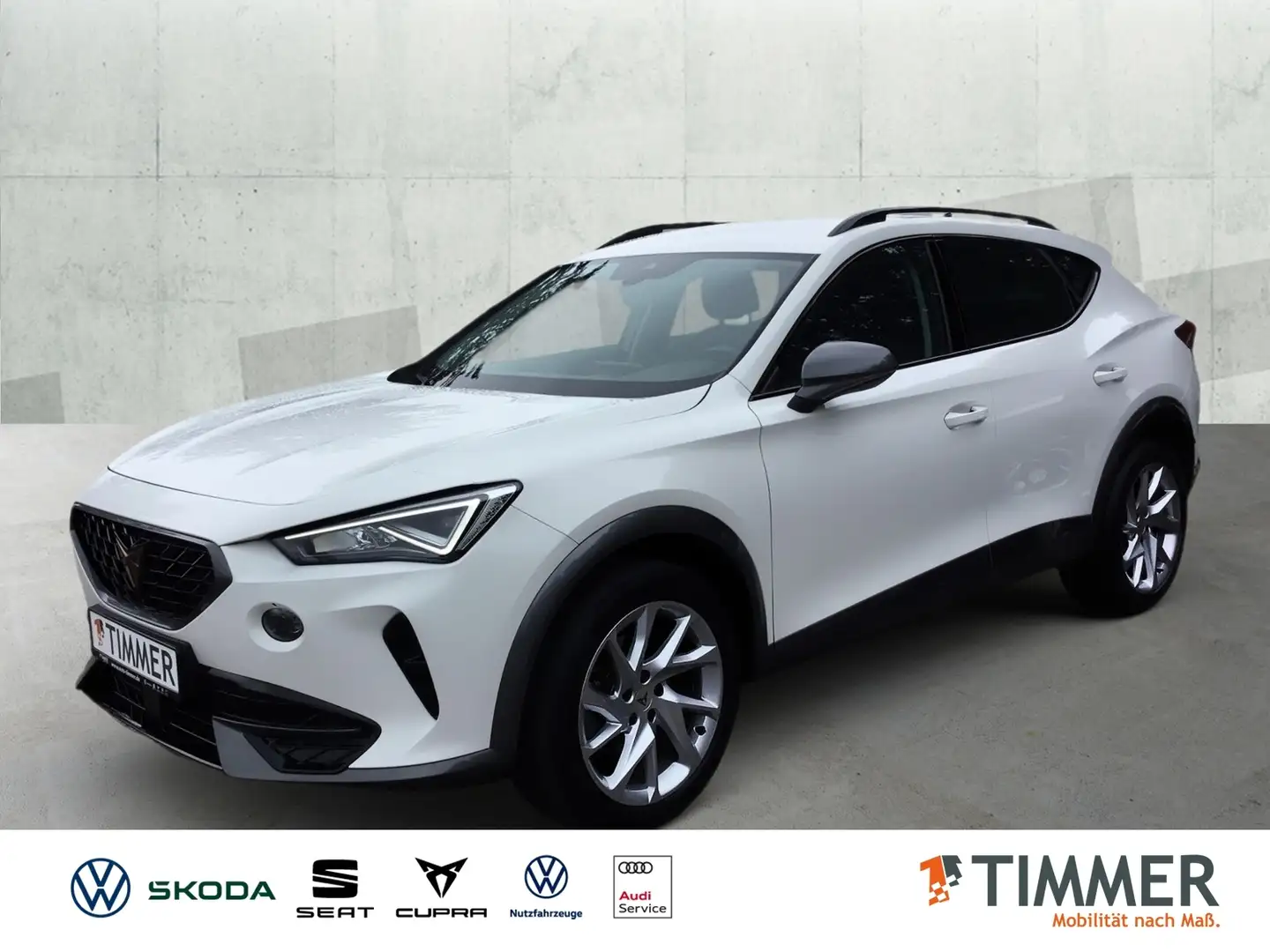 CUPRA Formentor 1.5 TSI DSG *LED *AHK *ACC *NAVI *ALU *CLIMA * Wit - 1