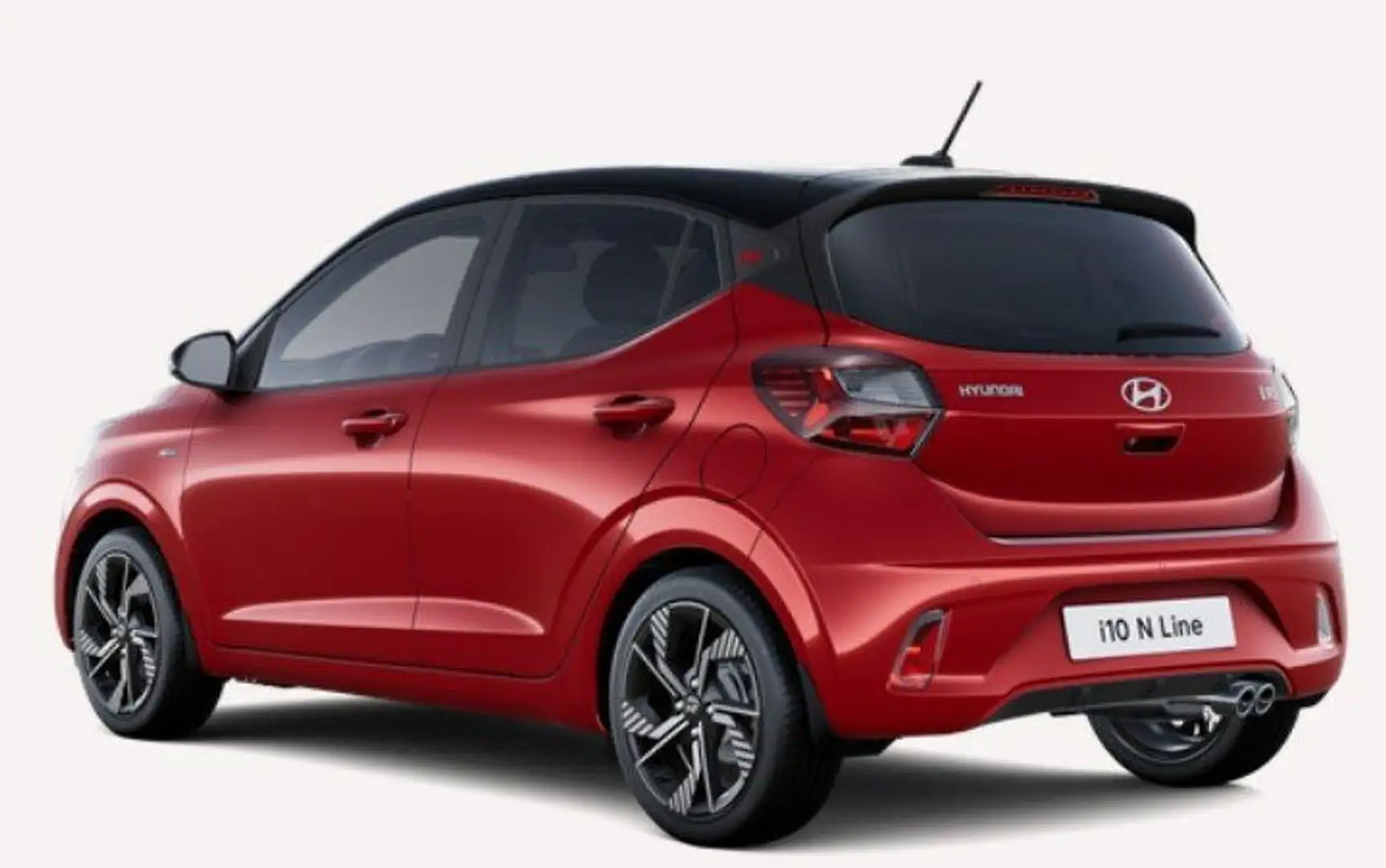 Hyundai i10 2WD N-Line N Line RFK NAVI Rouge - 2