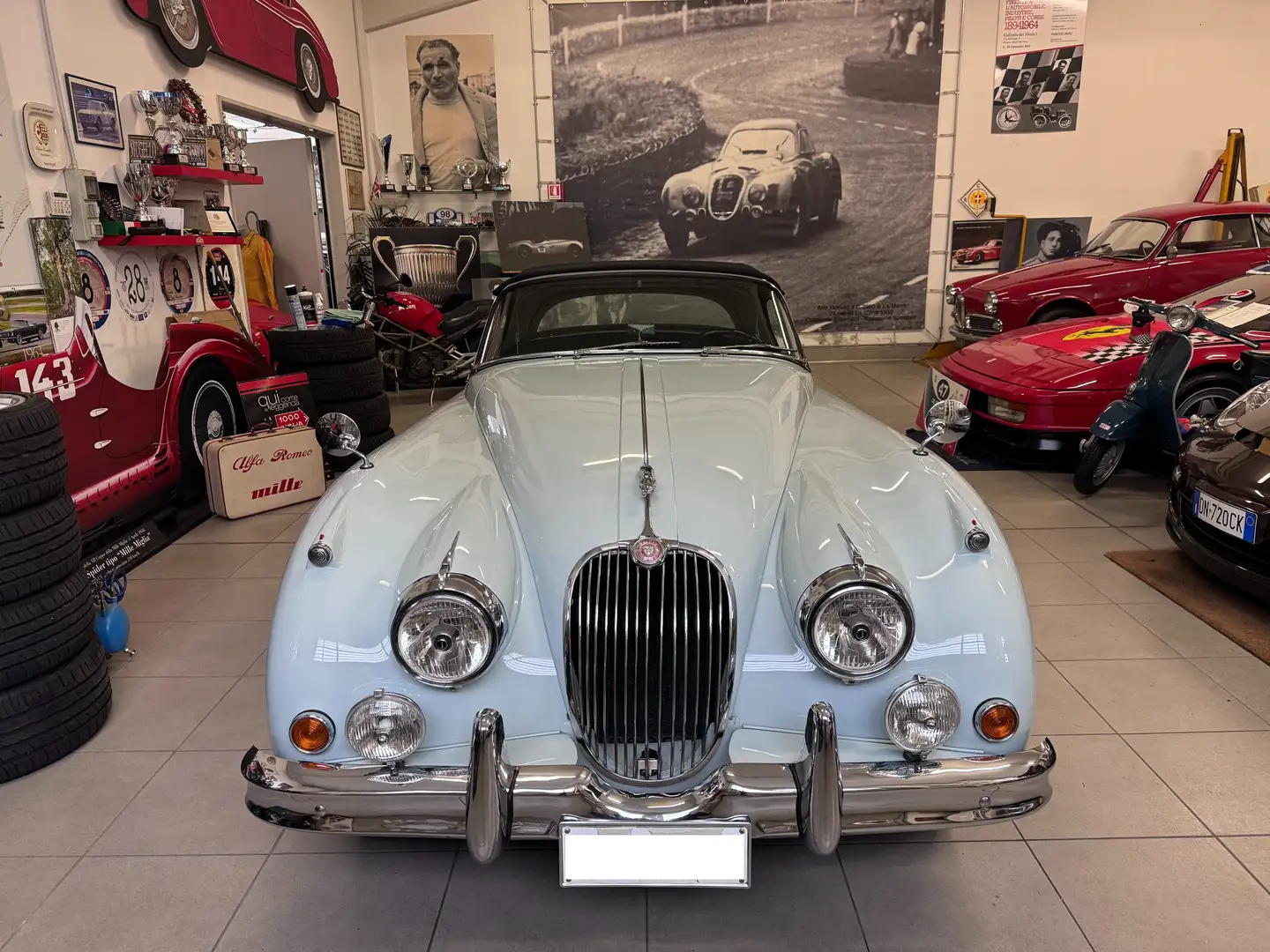 Jaguar XK 3.4 150 S Azul - 1