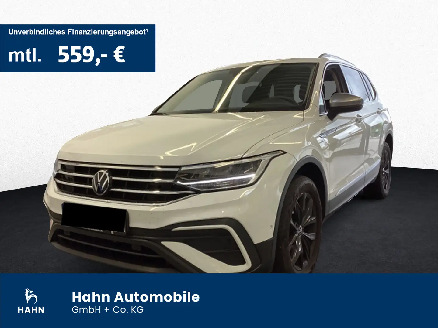 Volkswagen Tiguan Allspace 2.0TDI DSG 4Motion Pano AHK DCC Weiß - 1