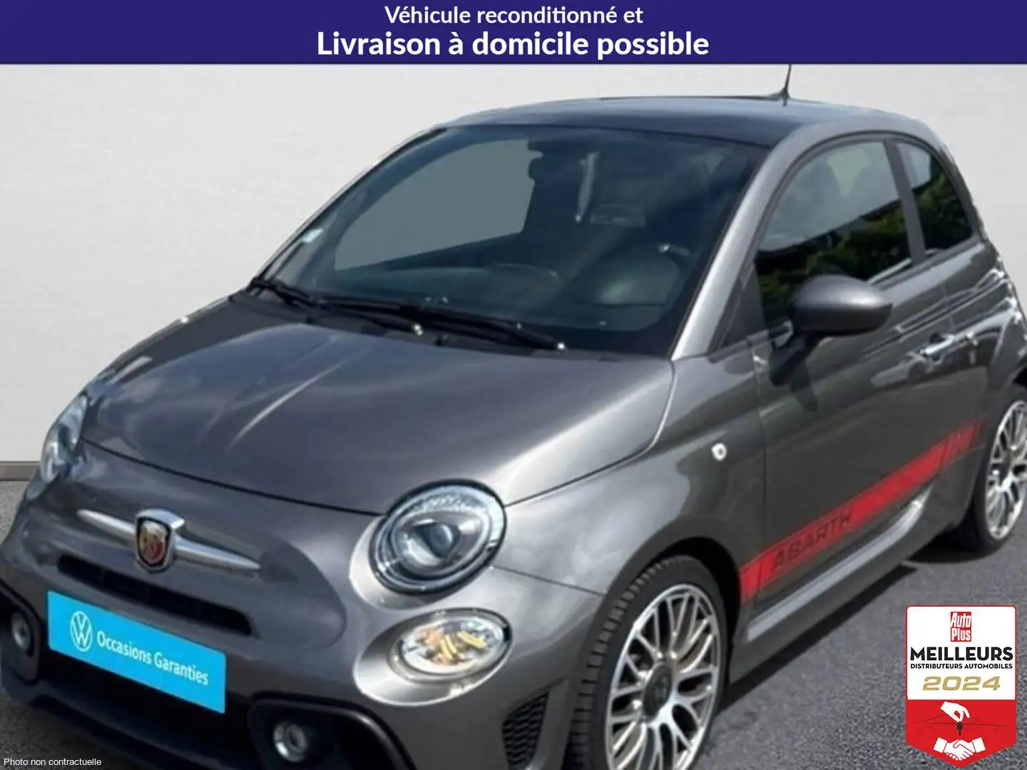 Abarth 500 595 1.4 turbo 16v t-jet 145 ch bvm5 Szürke - 1