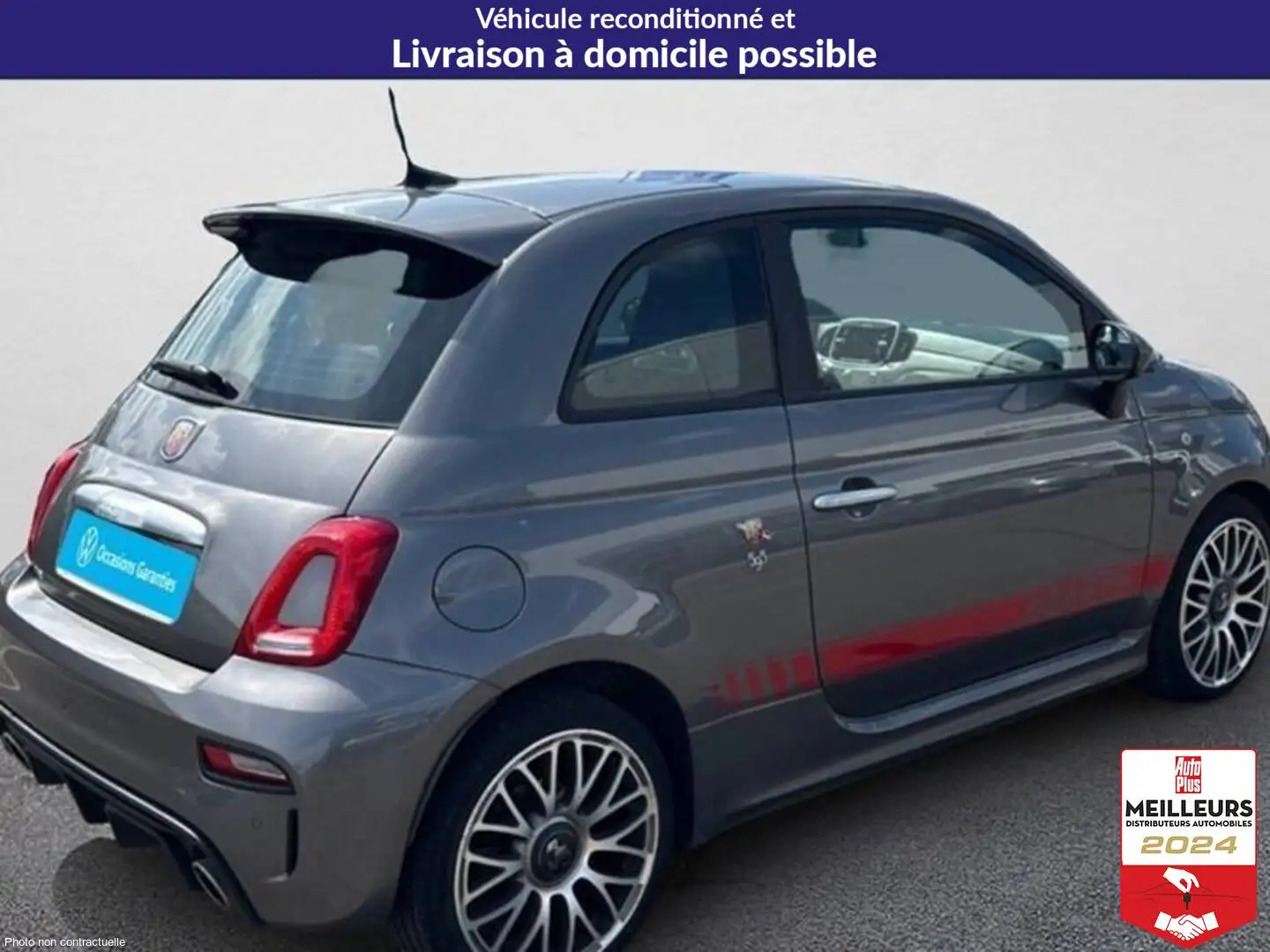 Abarth 500 595 1.4 turbo 16v t-jet 145 ch bvm5 Szürke - 2