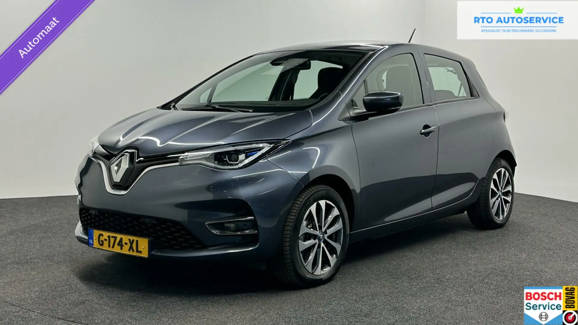 Renault ZOE R135 Zen 52 kWh CARPLAY ECC LM INC KOOP ACCU. Grijs - 1