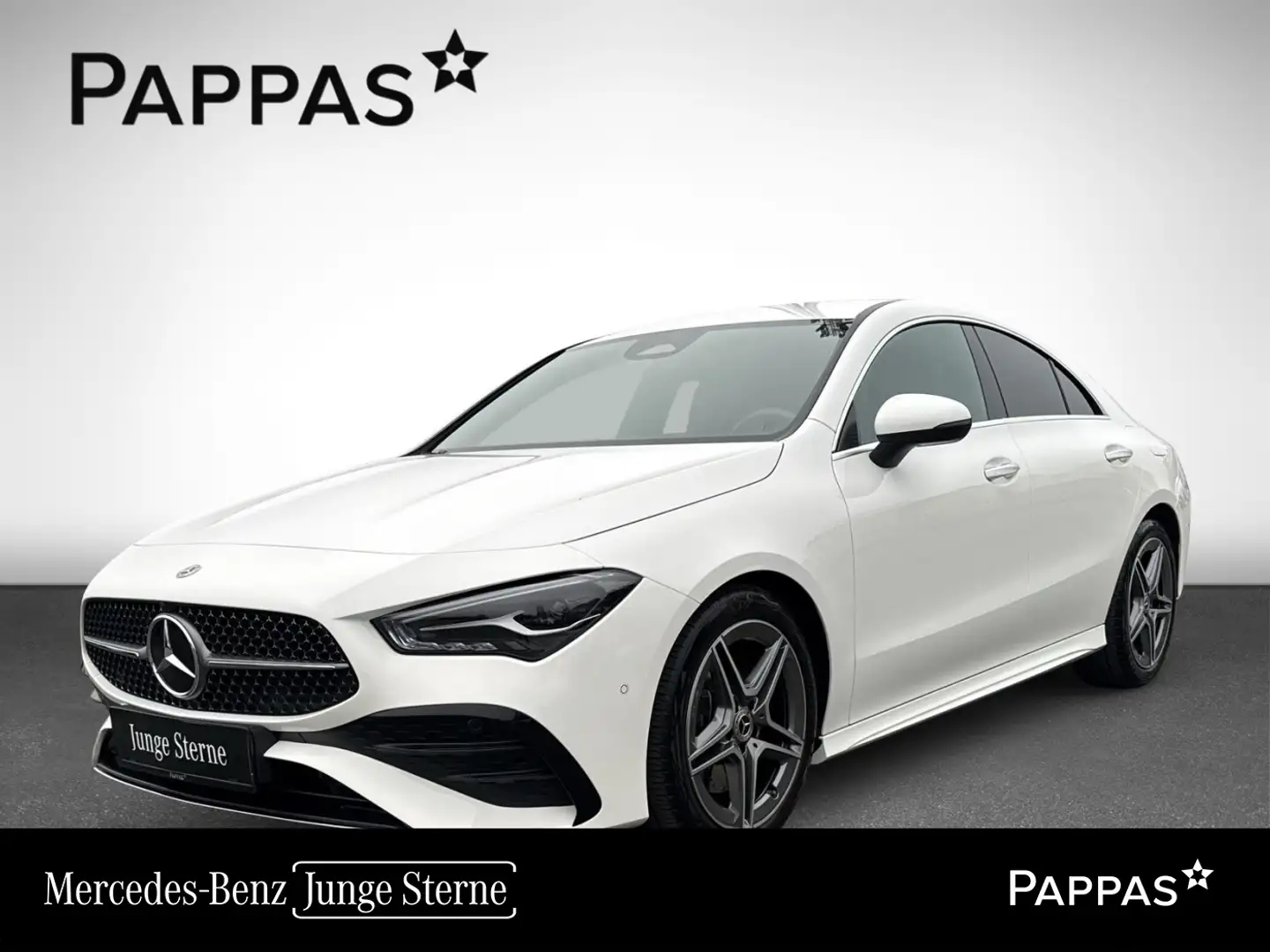 Mercedes-Benz CLA 200 Coupé PTS Cam Navi AUT Wide LED Leder Weiß - 1