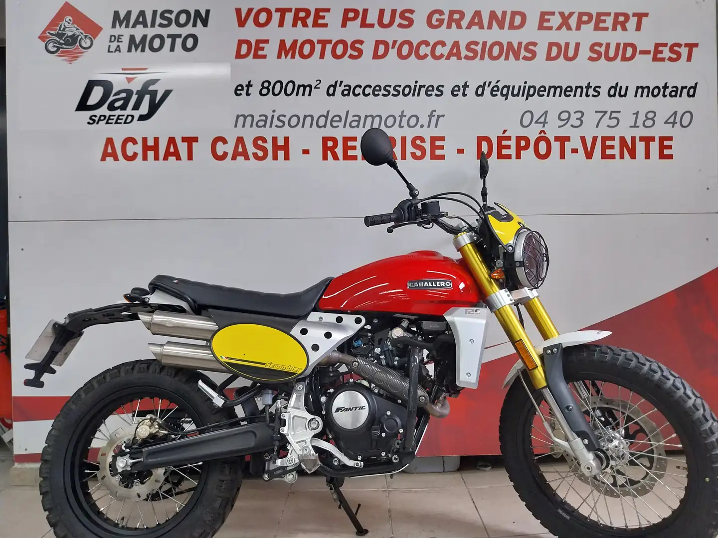 Fantic Caballero 125 Roşu - 1