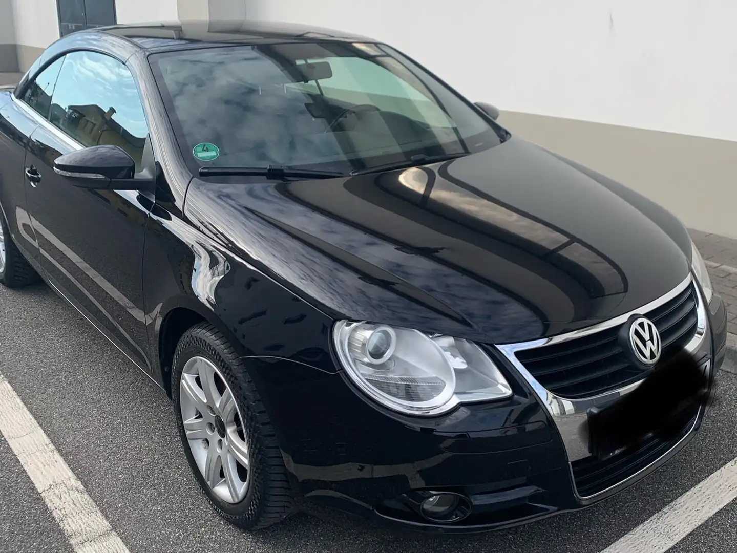 Volkswagen Eos Cabrio 1.4 tsi Navigatore Touchscreen Nero - 1