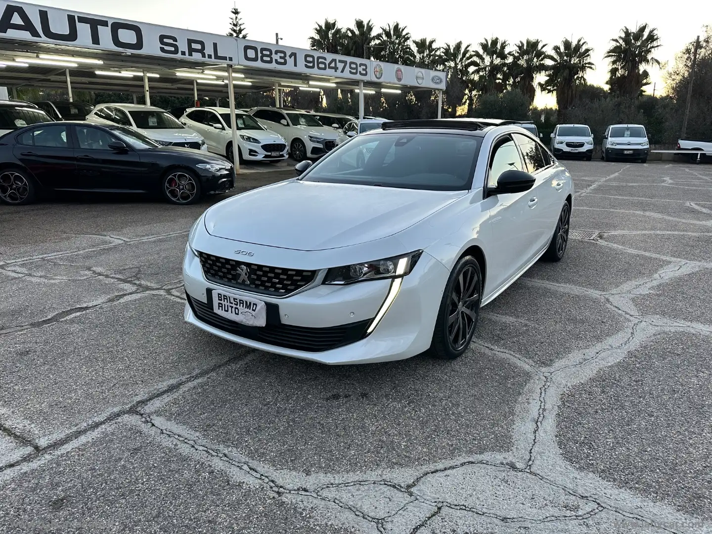 Peugeot 508 BlueHDi 160 GT Line TETTO APRIBILE Wit - 1