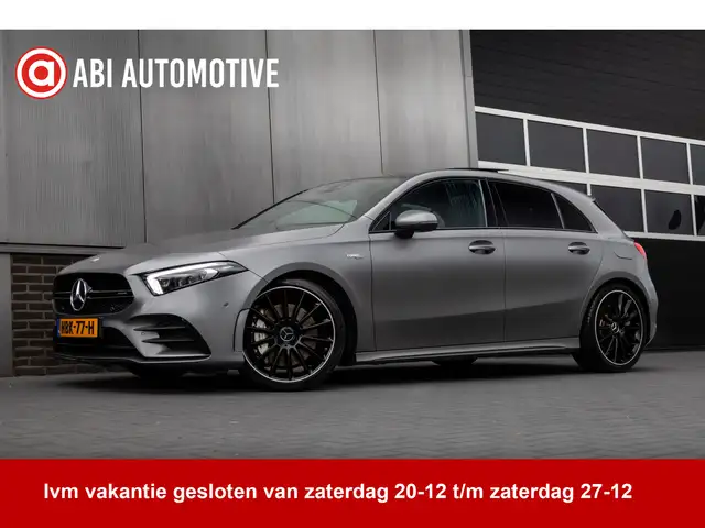 Mercedes-Benz A 35 AMG 4MATIC 306 pk Premium Plus AMG-Pakket / Mat-Grijs/