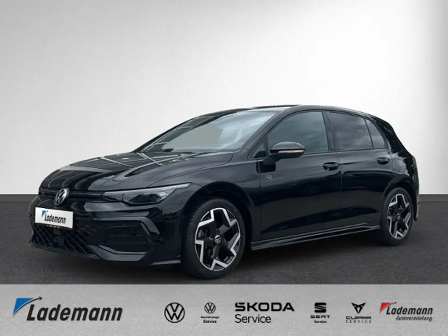 Volkswagen Golf 2.0 TDI DSG R-LINE AHK+LED+NAVI.+KAMERA+ACC Schwarz - 1