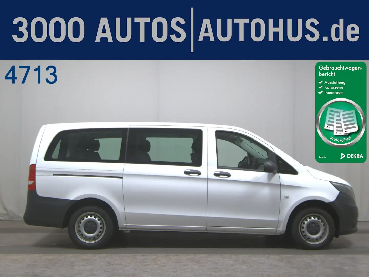 Mercedes-Benz Vito Tourer Pro 114 CDI lang 9-Sitze Navi PDC Weiß - 1