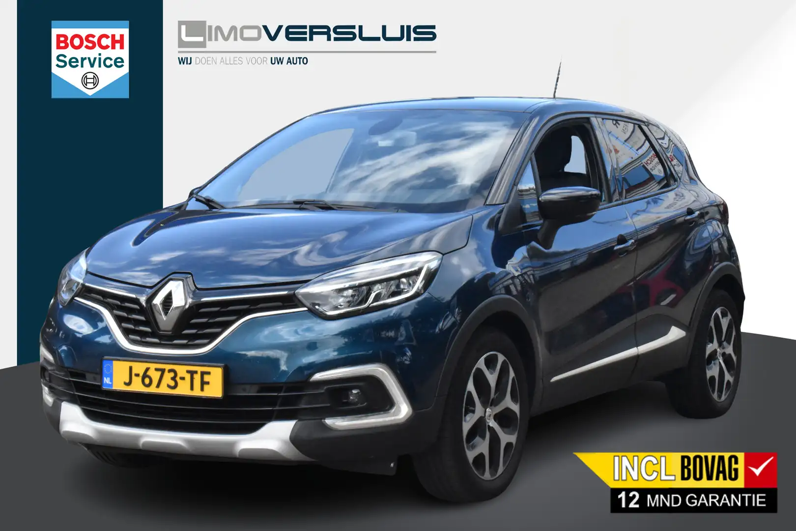 Renault Captur 1.3 TCe Intens Trekhaak | Half-Leder | Camera | Na Bleu - 1