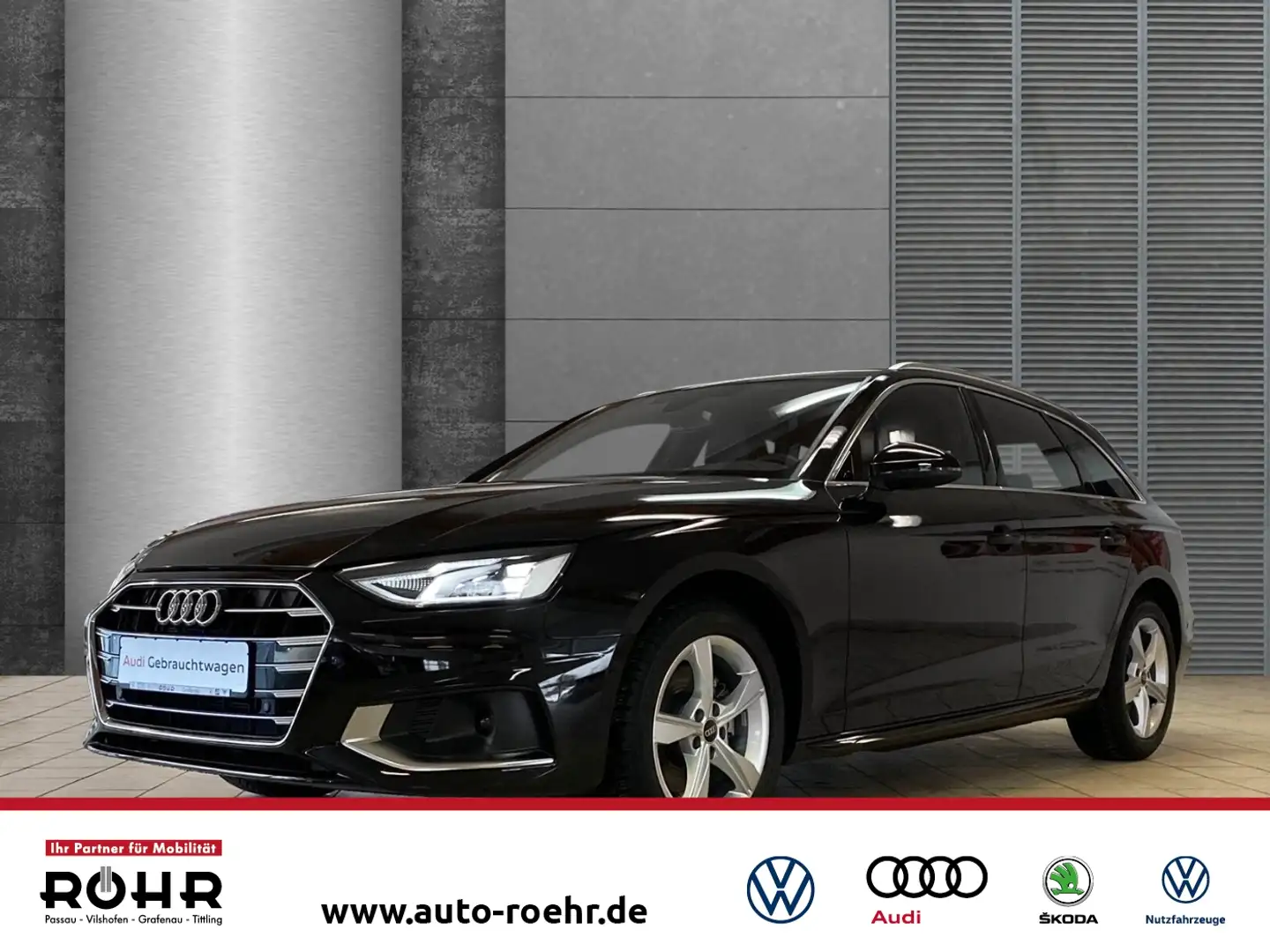 Audi A4 Avant advanced (Garantie 02/2029.Navi.SHZ.Kamera.L Schwarz - 1