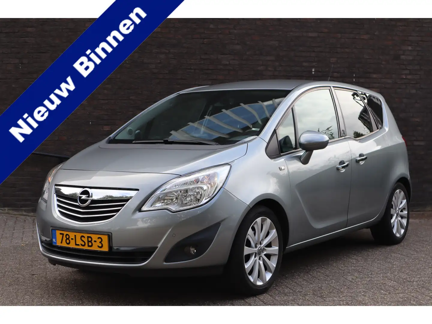 Opel Meriva 1.4 Turbo Cosmo, mooie en frisse auto, ijskoude ai Grijs - 1