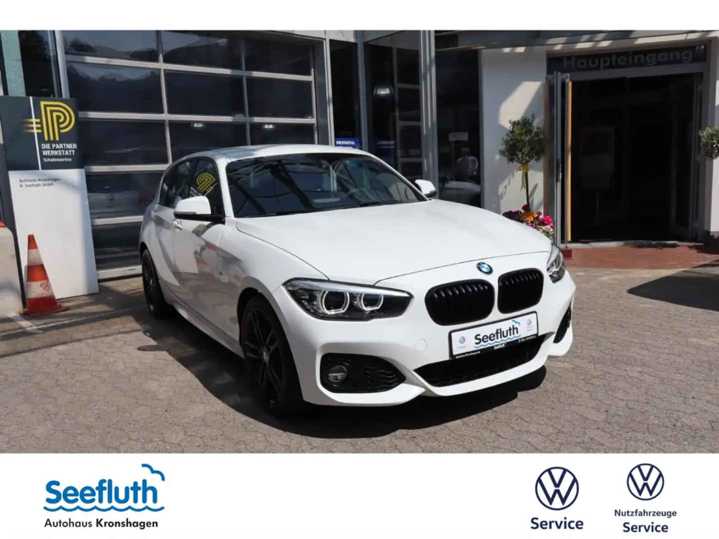 BMW 120 Edition M Sport Shadow Leder Automatik Sitzhzg. Na Weiß - 1
