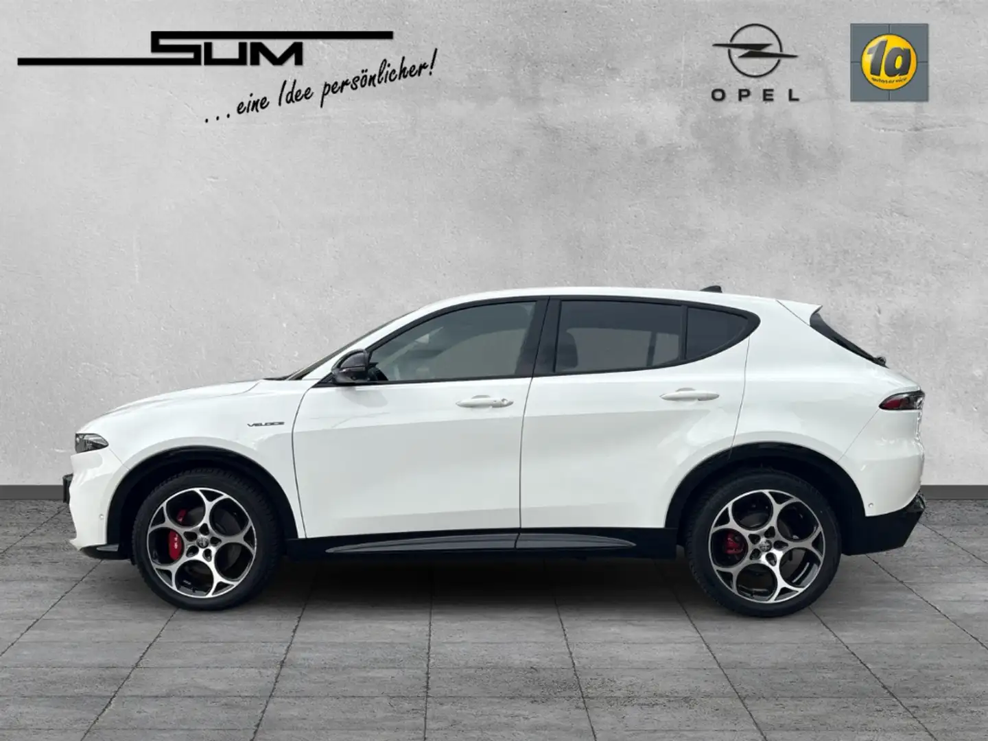 Alfa Romeo Tonale Veloce Mild Hybrid 1.5 AD Leder LED Sperre ACC El. Blanc - 2