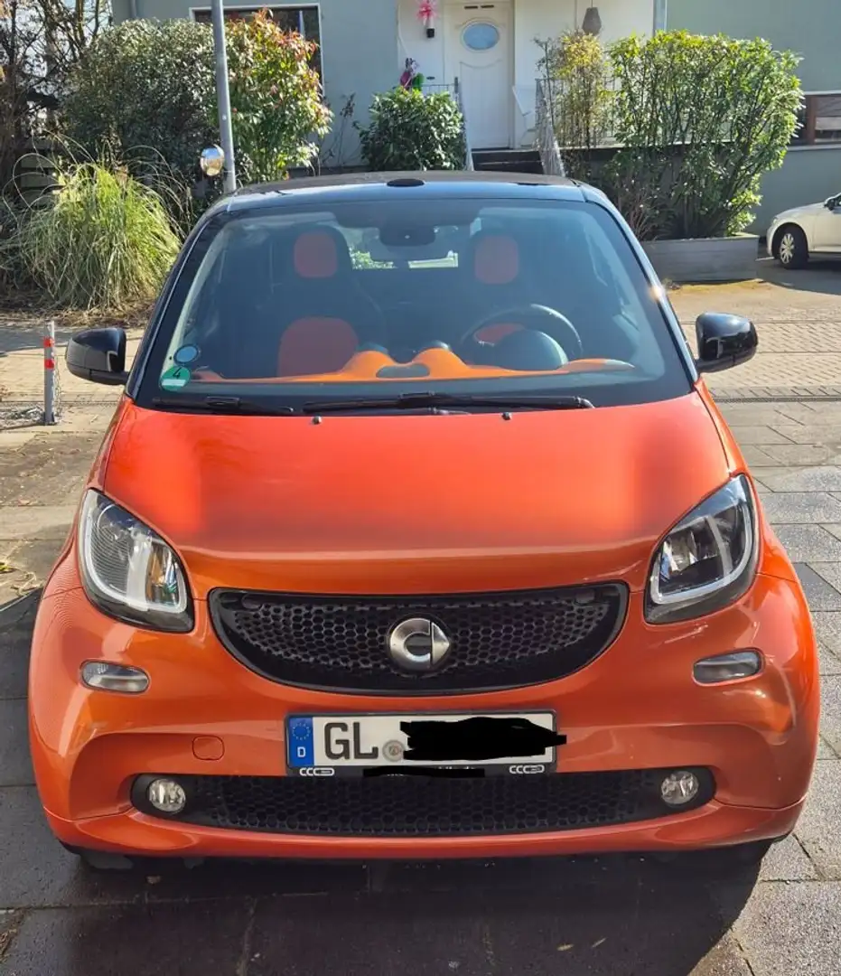 smart forTwo cabrio passion Portocaliu - 1