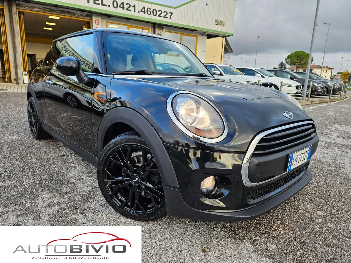 MINI One 1.5 One 75 CV/UNICOPROPRIETARIO Nero - 1