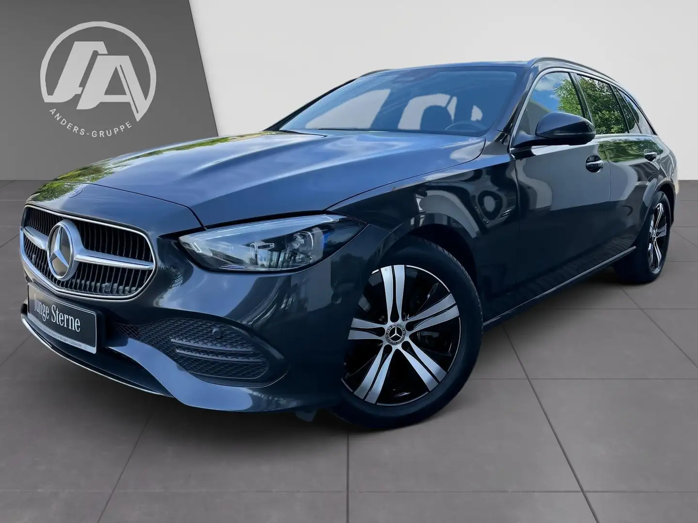 Mercedes-Benz C 200 d T Avantgarde+MBUX+DIGITAL+LED+Kamera+AHK Grau - 1