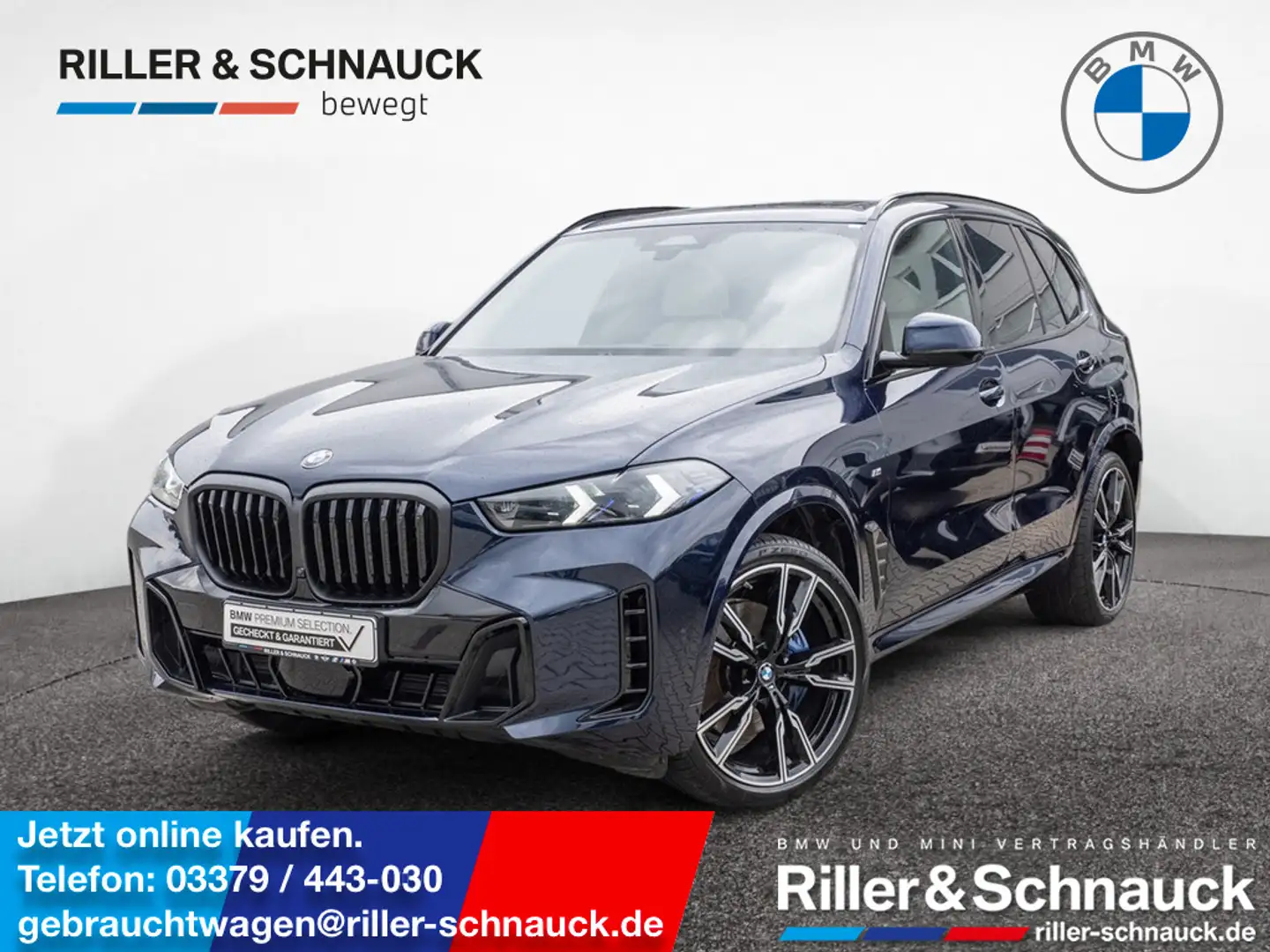 BMW X5 xDrive 40i M-Sport STANDHZ SITZBELÜFTUNG Blau - 1