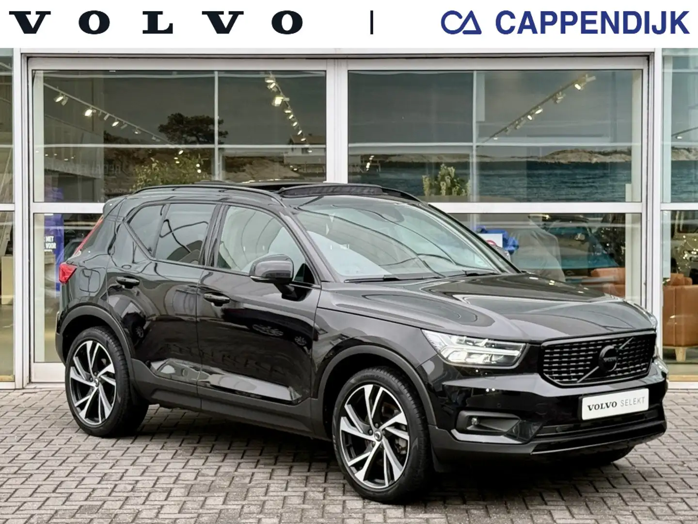 Volvo XC40 T5 262PK Recharge R-Design| Adap.Cruise| Panodak| Zwart - 1