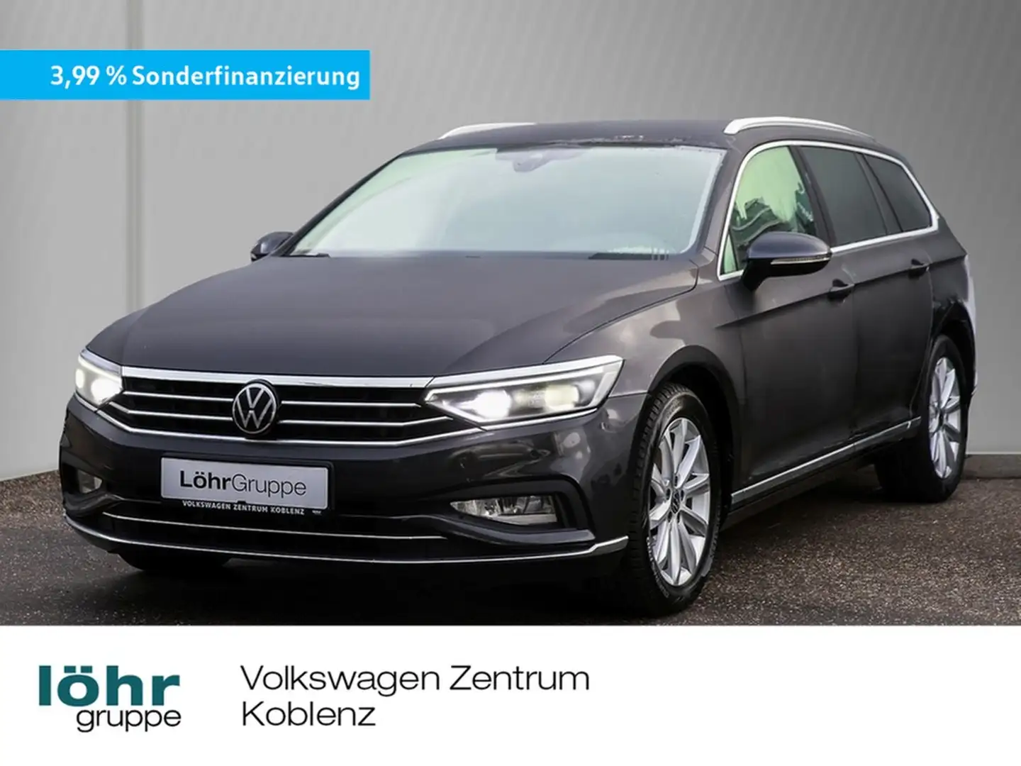Volkswagen Passat Variant 2.0 TDI DSG Elegance AHK/Navi/RFK Gris - 1