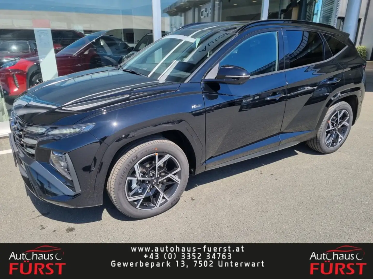Hyundai TUCSON NX4 N Line 1,6 T-GDi PHEV 4WD AT t7pl2-P22/23-O20 Schwarz - 1