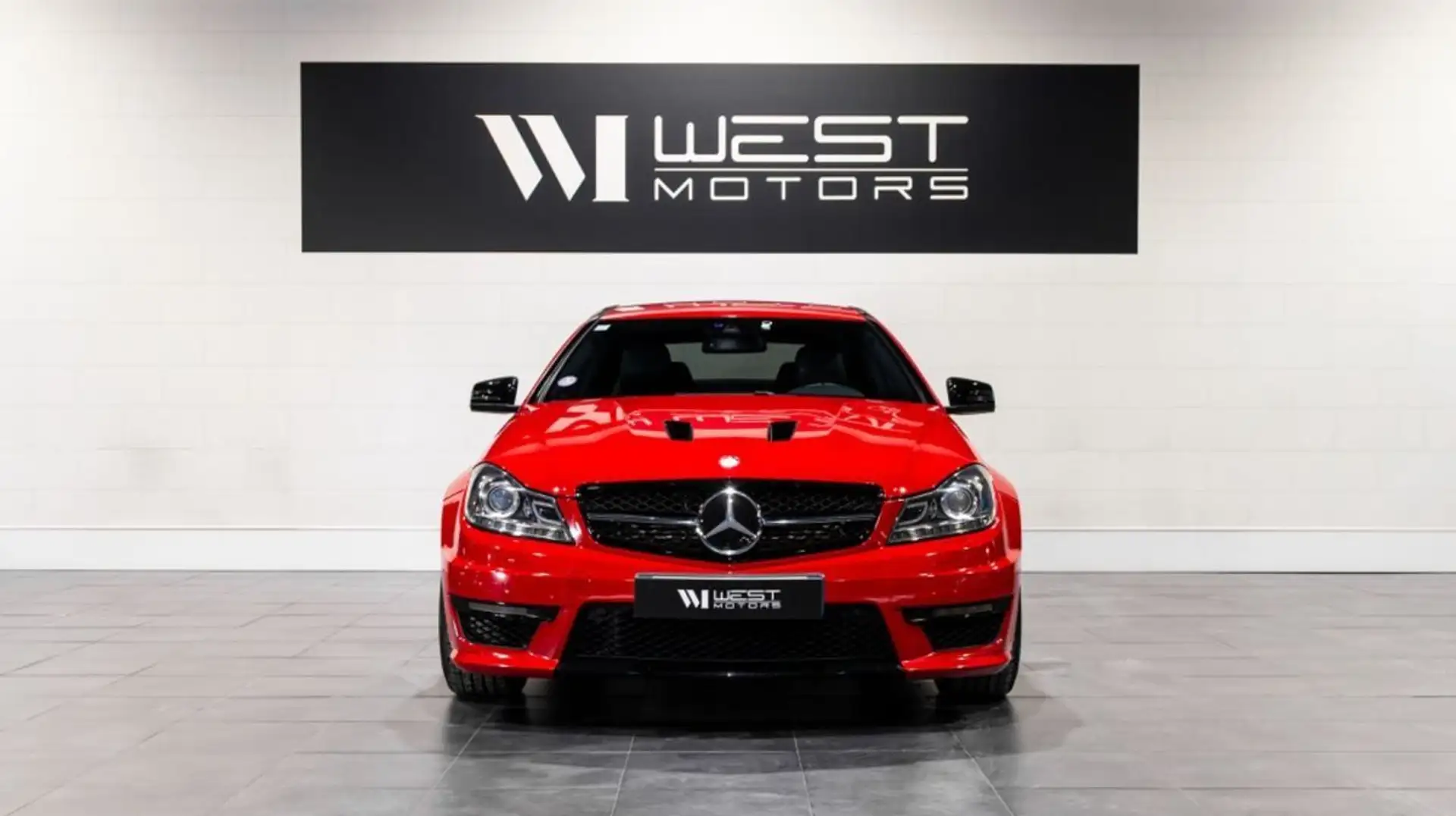 Mercedes-Benz C 63 AMG Mercedes 63 AMG Édition 507 V8 IMMAT France Différentiel Cam Recul Carbone Alcantara Rot - 2