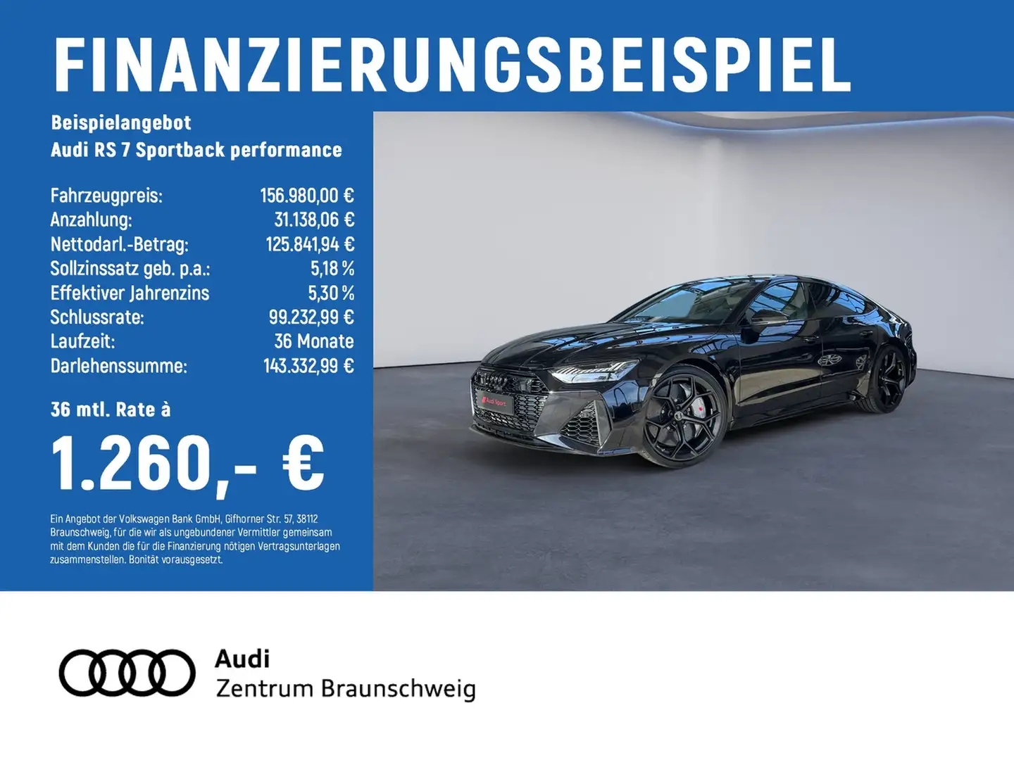 Audi RS7 RS 7 Sportback performance LASER+PANO+STANDHEIZ. crna - 2