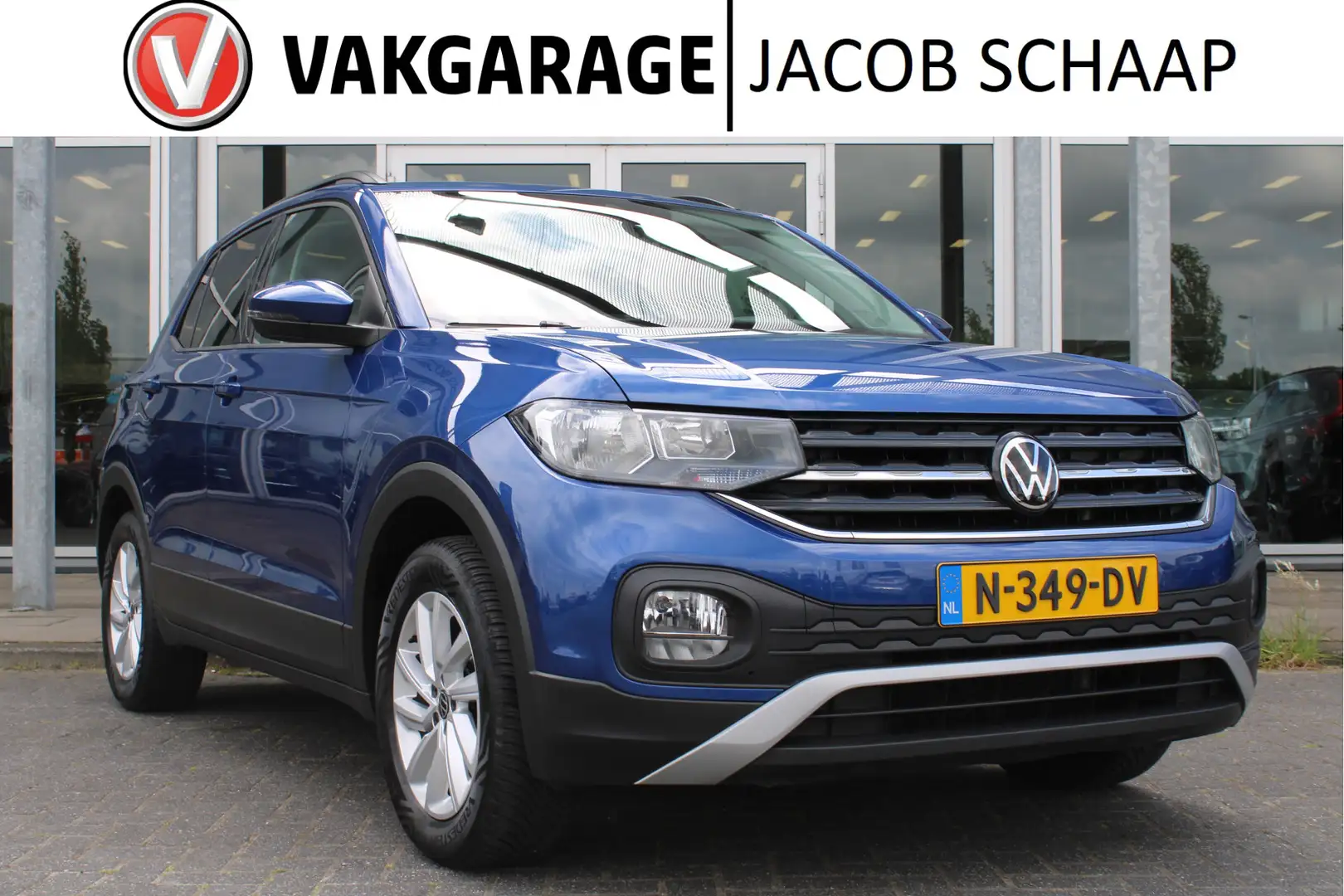 Volkswagen T-Cross TSI Life | Adapt. Cruise | Camera | Draadloze tele Bleu - 1