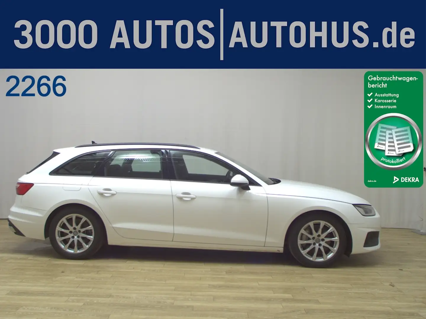 Audi A4 45 2.0 TFSI qu. Avant Navi+ LED Sportsitze Weiß - 1
