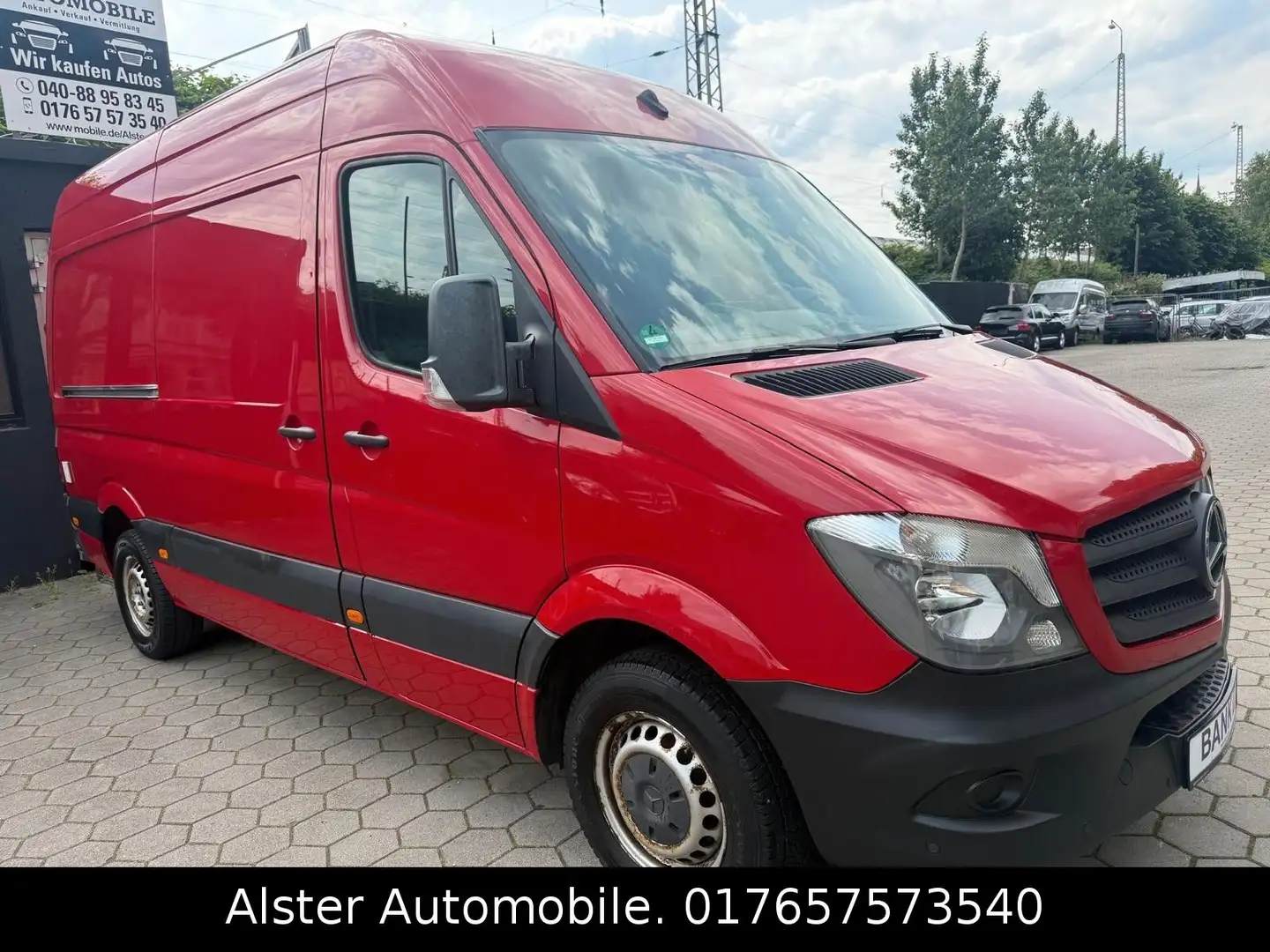 Mercedes-Benz Sprinter Kasten, 314 CDI, Hochraumkasten, Klima Rouge - 1