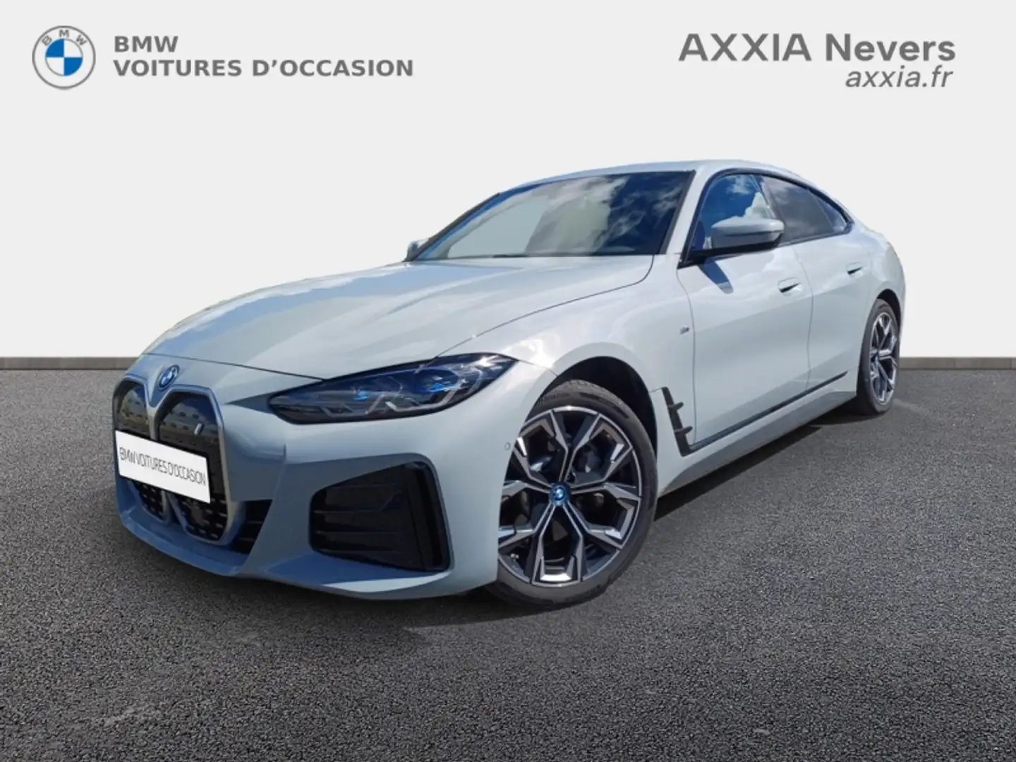 BMW i4 eDrive40 340ch M Sport Gris - 1