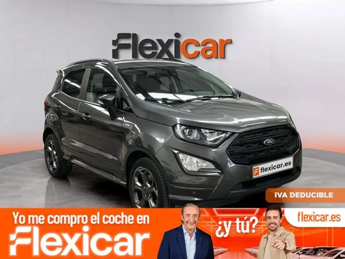 Ford EcoSport 1.0 EcoBoost ST Line 125 Gris - 1